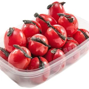 Plum-Stuffed Cherry Tomatoes