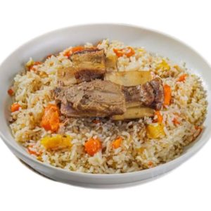 Hand-Grasped Rice with Lamb
