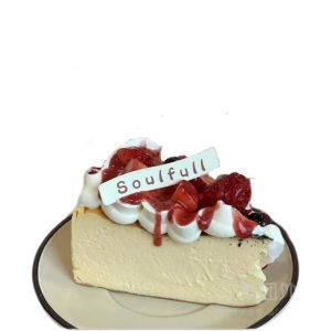 Strawberry Cream Basque Cheesecak