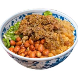 Braised Pork & Pea Noodles