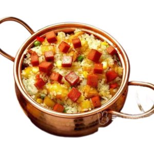 Copper Pot Rice with Ham